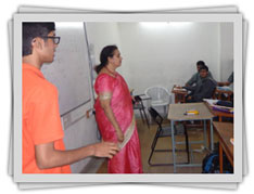 Visit of Passed Out Students